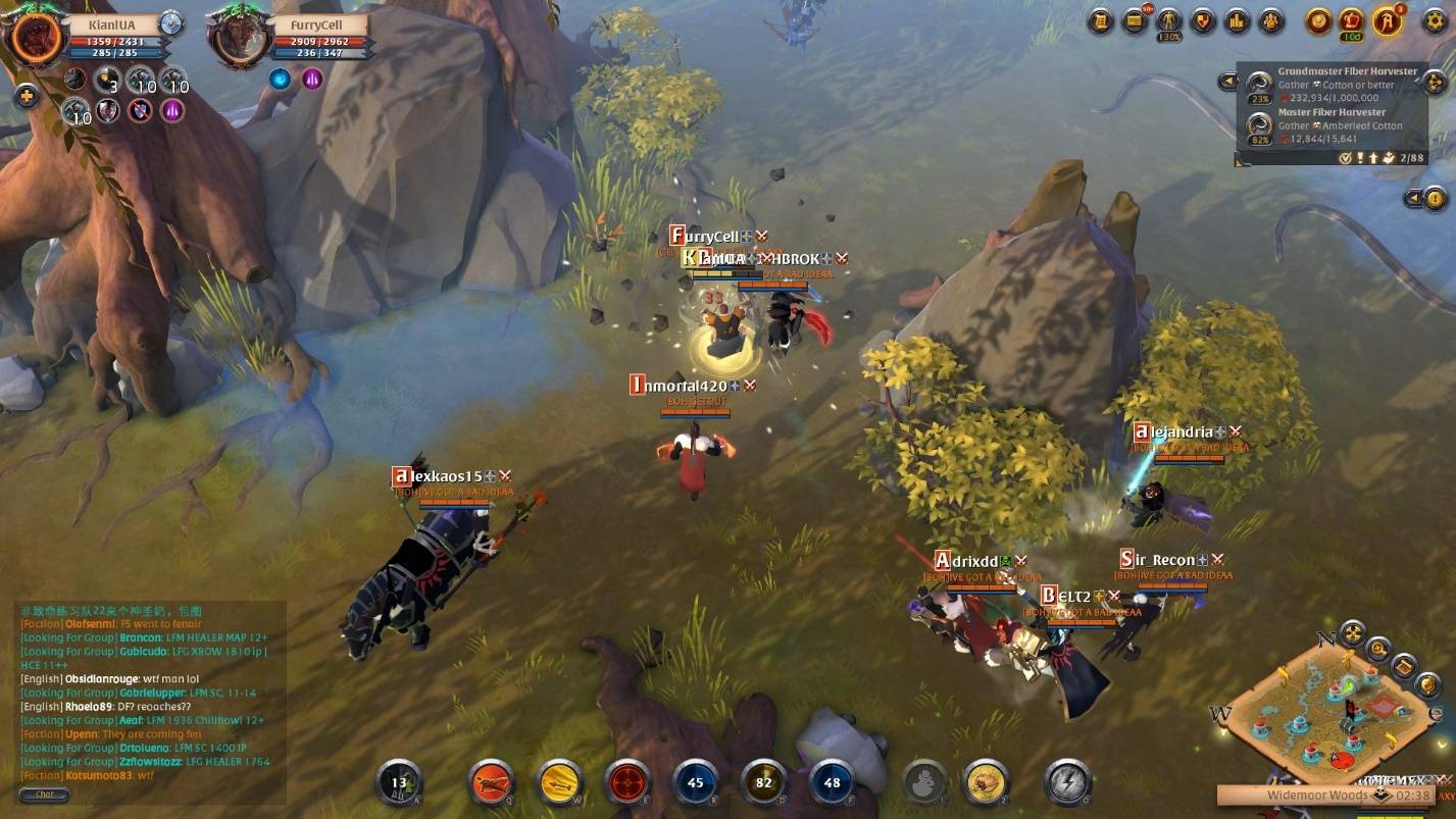 Albion Online: Gameplay (Castle Rock'n'Roll) 