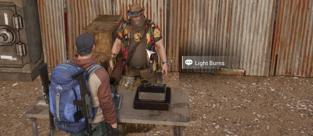 he Light Burns NPC in the First Responders community, Darkest Days