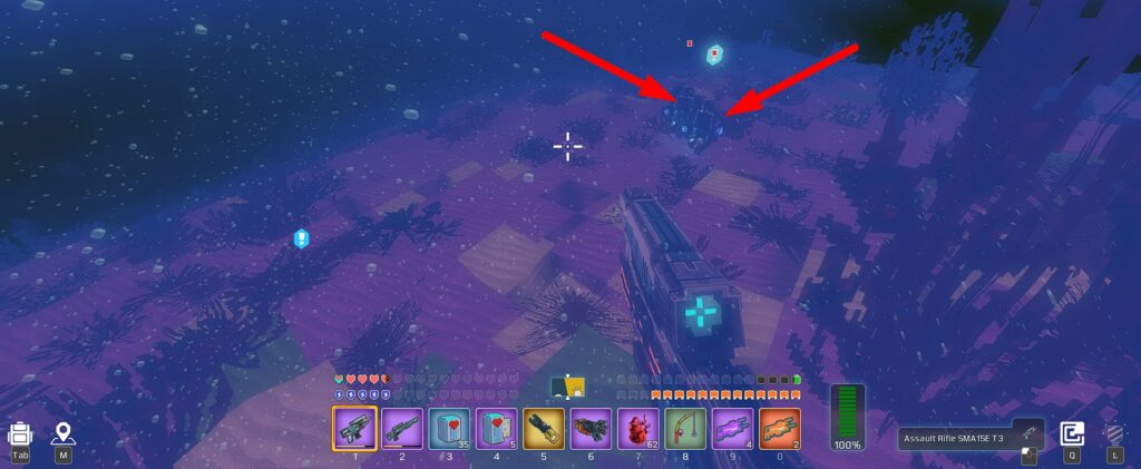 pirate mobs are slowly swimming underwater 
