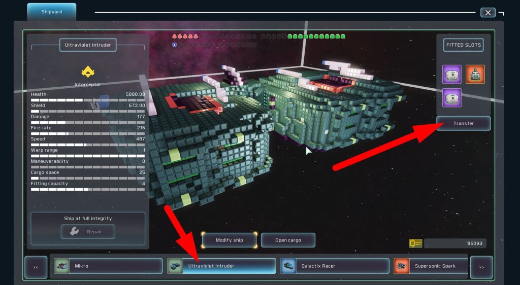 Ship Modification Terminal