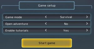 Game Setup
