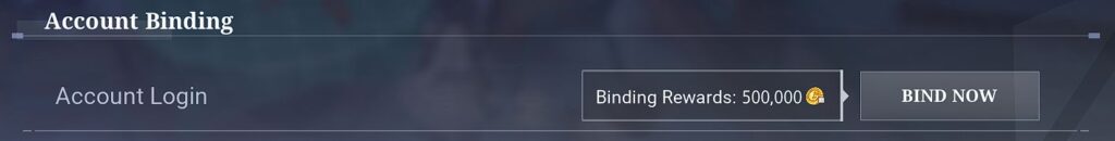 Account Binding