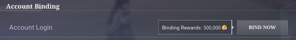 Account Binding