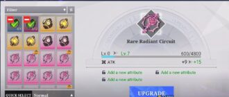 Crystal of Atlan: Circuit upgrading
