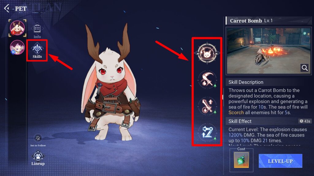 Pet Skills